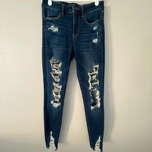 American Eagle Distressed Skinny Jeans